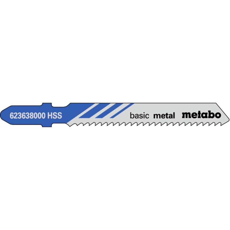 Metabo Stichsägeblätter basic metal 51/20 mm - 25 Stk. - 623618000