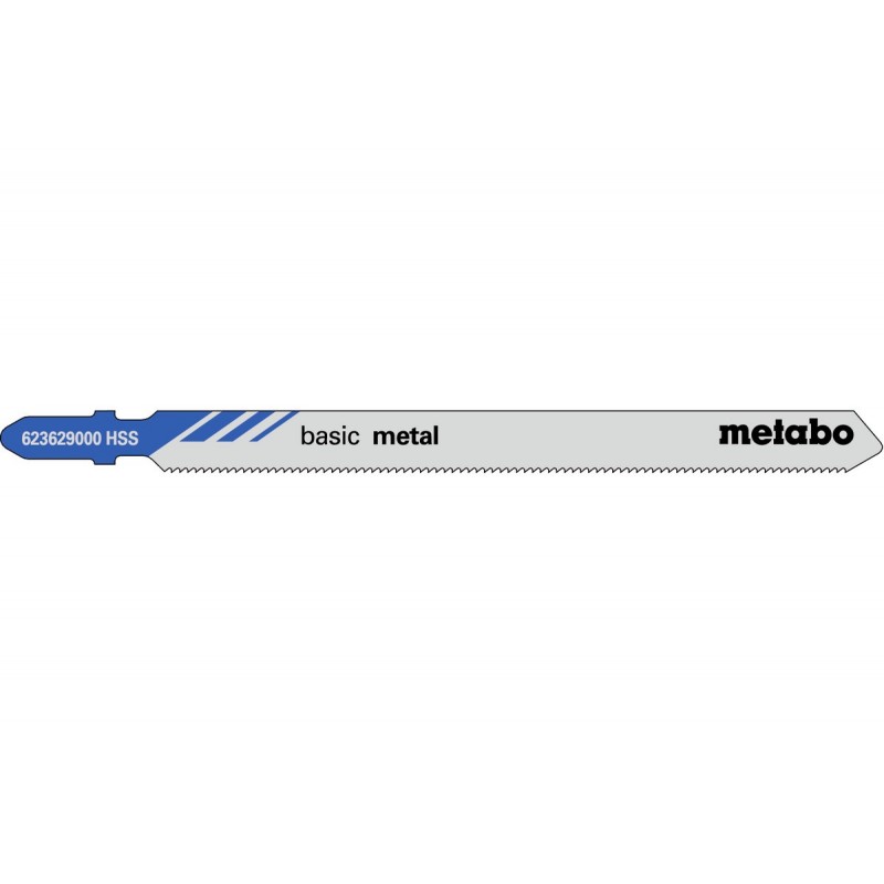 Metabo Stichsägeblätter basic metal 106/12 mm - 5 Stk. - 623629000