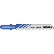 Metabo Stichsägeblätter basic metal 51/20 mm - 5 Stk. - 623638000