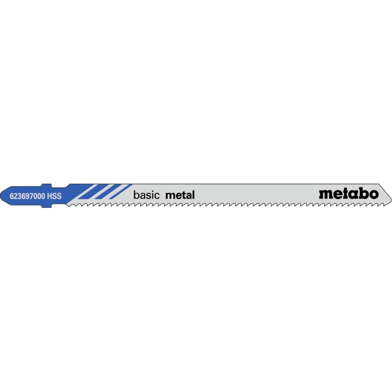 Metabo Stichsägeblätter basic metal 106/20 mm - 5 Stk. - 623697000