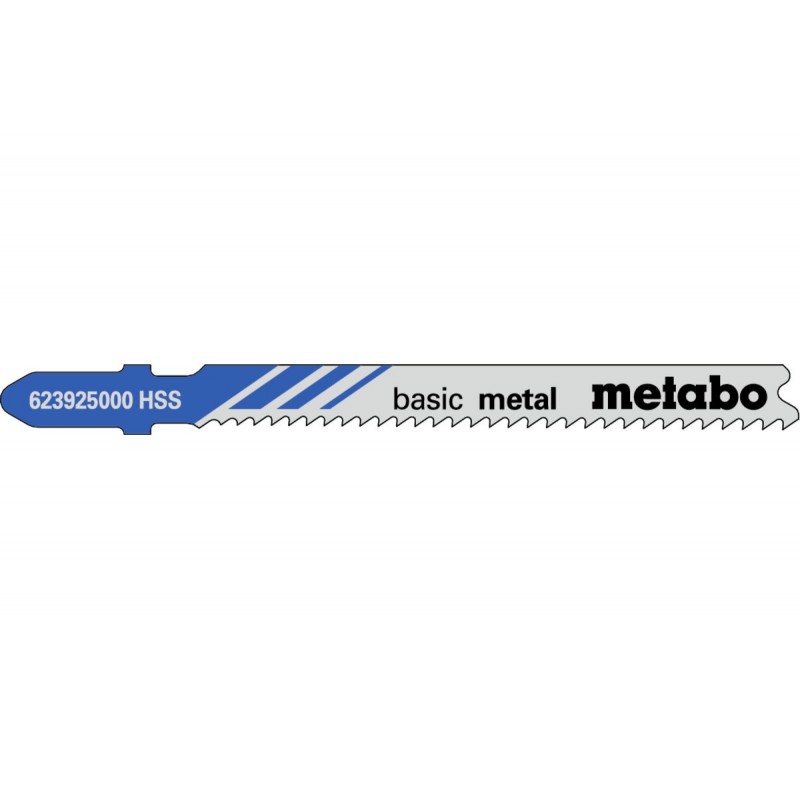 Metabo Stichsägeblätter basic metal 66/19-23 mm progr. - 5 Stk. - 623925000