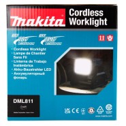 Makita DML811 LED-Baustellenlampe 18V / 14.4V Li-Ion  230V 3'000 Lumen