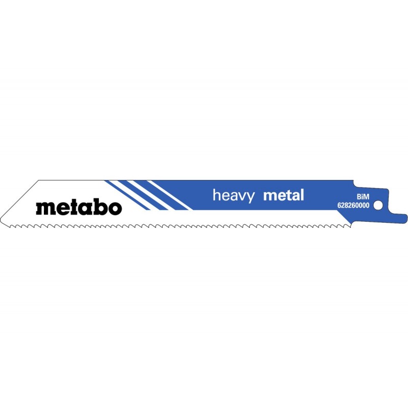Metabo Säbelsägeblatt heavy metal 150 x 125 mm - 5 Stk. - 628260000