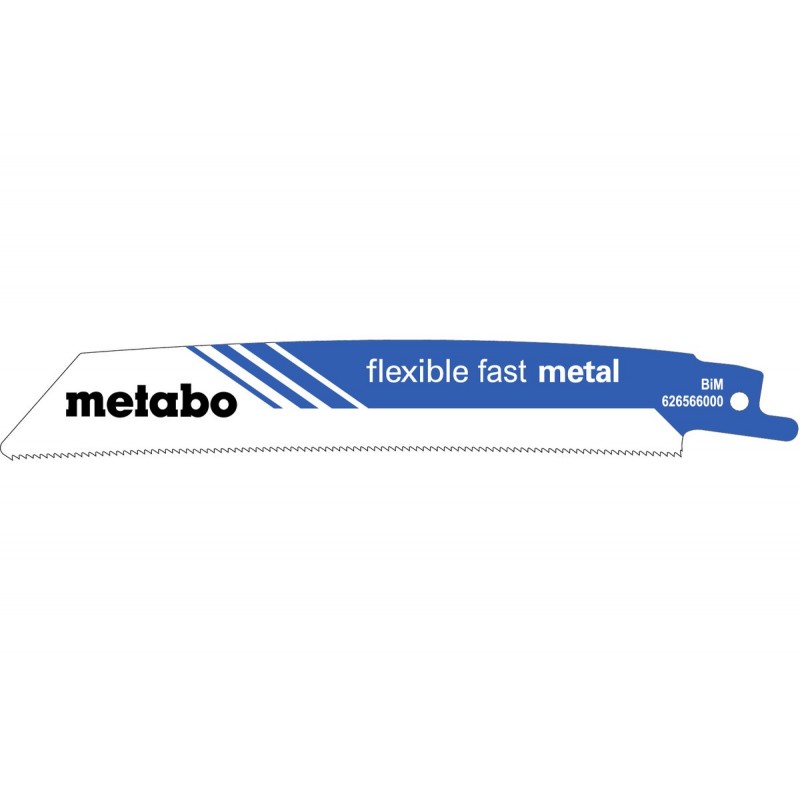 Metabo Säbelsägeblatt flexible fast metal 150 x 09 mm - 5 Stk. - 626566000