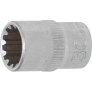 BGS Steckschlüssel-Einsatz Gear Lock - Antrieb Innenvierkant 10 mm (3/8") - SW 12 mm - 10312_99974